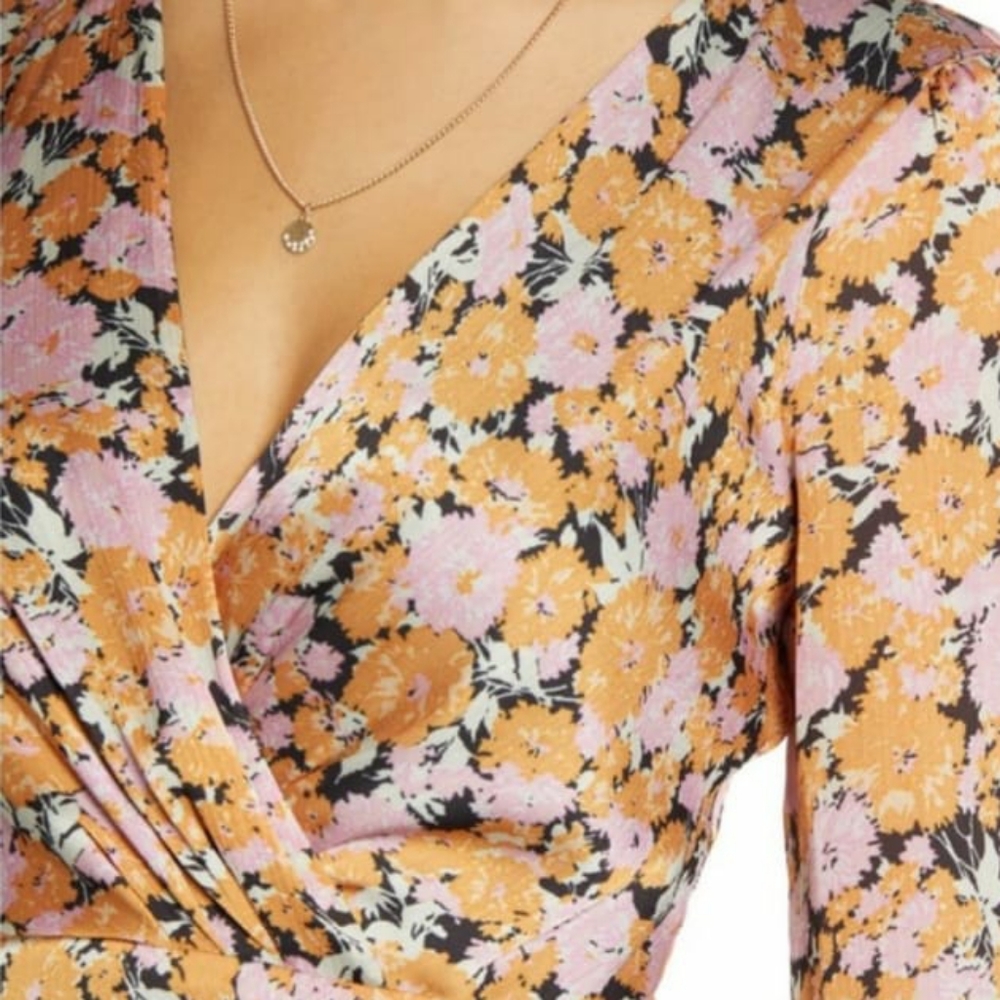 Wayf floral dress